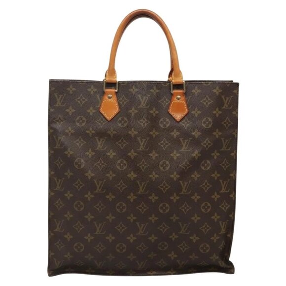 LOUIS VUITTON Monogram Sac Plat Hand Bag - Picture 1 of 16